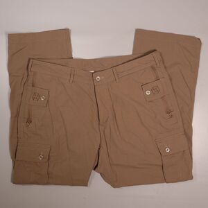 Clothing Arts Cargo Pants Khaki Pick Pocket Proof Nylon Work Mens 34x30